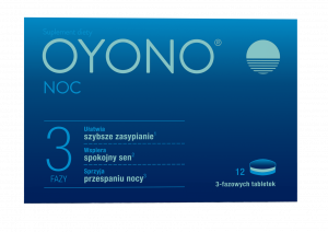 OYONO® NOC. Nowość: trójfazowy preparat na zdrowy sen