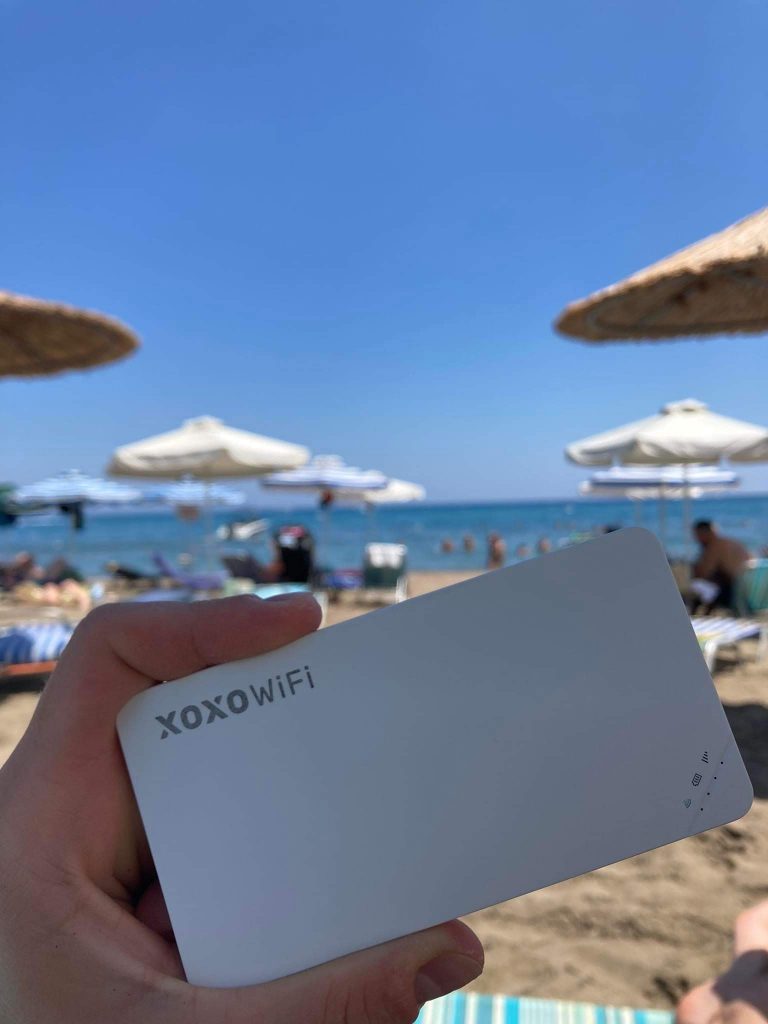 Mobilny router XOXO WiFi na podróż za granicę